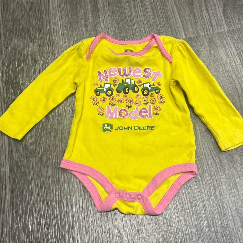 6/9 month long sleeve onesie